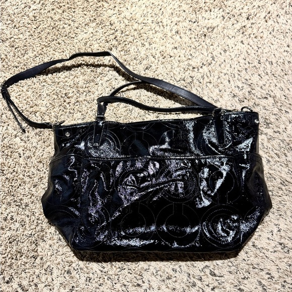 Coach Elegant Black Diaper Bag - Picture 3 of 7